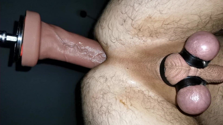 Fuck machine massaker: Fuckmachine Fucks My Ass Deep with Huge Dildo