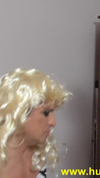 Nicole in Pervert Heaven with Feminized Crossdresser Sex Slave