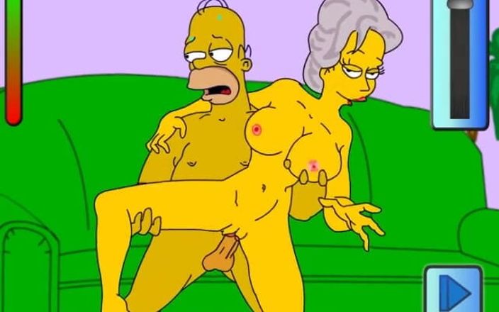 Miss Kitty 2K: Șansa fericită a lui Homer - Sex CU VEDERE LA PERSOANA 1...