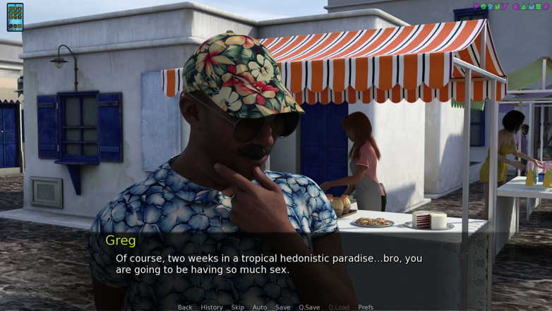 Porny Games: Paradise City by Twisted Arch - Happy Ending Massage Besides Your...