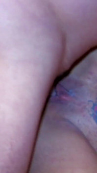 Nikita Ways tattoo brunette with natural tits gives deep blowjob and fucks with Tony Carrera