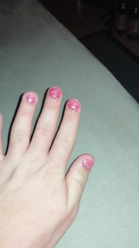 My Nails on My 18 Birthday