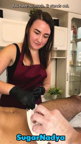 SugarNadya: Saat belajar dengan sugarnadya kliennya dicrot sperma banyak banget, murid...