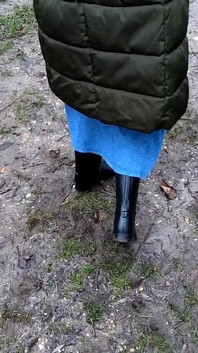 Poliż moje gumowe buty