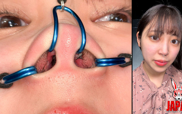 Japan Fetish Fusion: Sara Kagami s otevřeným nosem - nosový háček, sací zařízení a...
