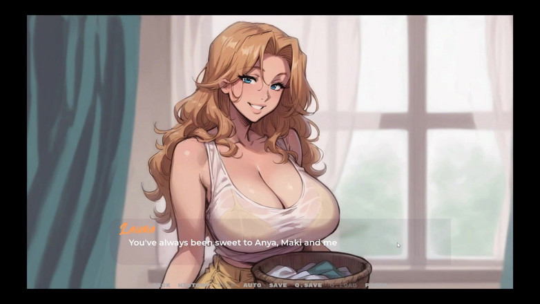 Cumming Gaming: My New Girlfriend Taboo Hentai Game Ep.39 Naughty Laundry Fantasy...