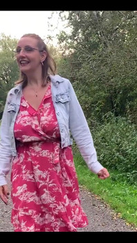 We got away from the houses