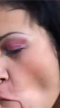 The hot brunette with nice natural tits loves anal sex and loves to get fucked and cum like a slut