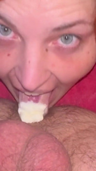 Rimming POV with Whipped Cream in Latex (custom Video)