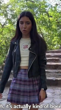 Crazy Cumwalk in Public Park Full of People - Public Blowjob Flashing
