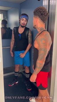 I Discover This Latin Boy in the Elevatormy Big Cock Fucks Him