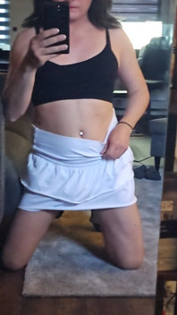 Pretty White Skirt