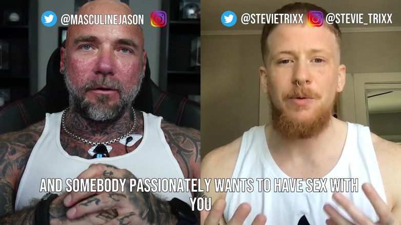 Raw and Uncensored with Masculine Jason: Pornohvězda zpověď - Stevie Trixx (epizoda 22)