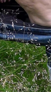 Jen Is Peeing on a Field