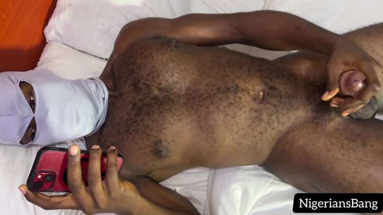 NigeriansBang G XXX: I Got Home Horny and Masturbate My BBC