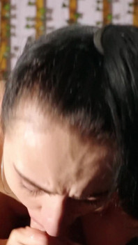 Bedtime Blowjob & Cum Swallow
