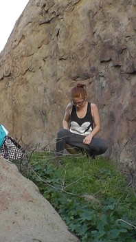 Penny Pax спалили на улице, tresspassing делает минет!