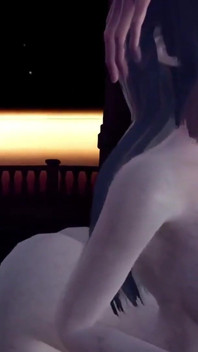 Ghost Girl Deepthroat - 3D Porn