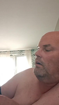 For Further Stretching, the Thick Dildo Still Has to Go Into the Slut Asshole