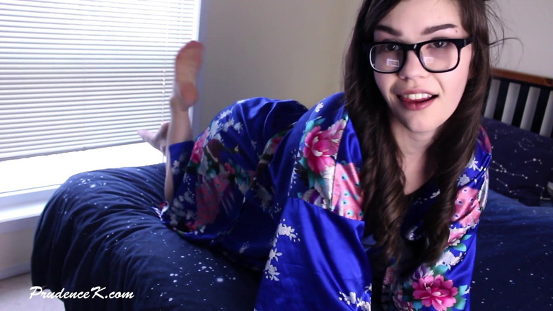 Prudence K Hairy & Shaving Fetish: Masturbación en solitario: traje de baño fetiche hirsuto manos libres,...