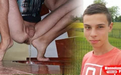 My Black Hairy Hole and a Lot of Piss