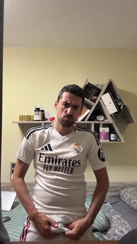 Straight Soccer Guy Jerking off Busts a Huge Load