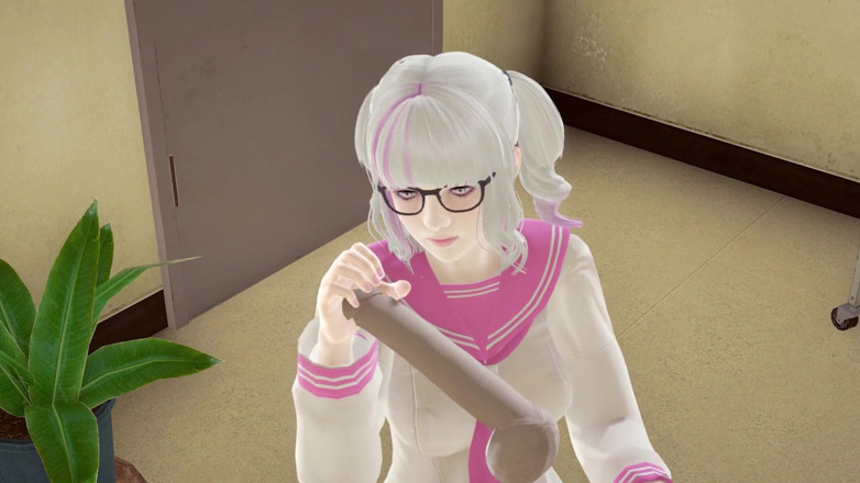 Waifu club 3D: Studentessa si masturba insegnante di cazzo in biblioteca