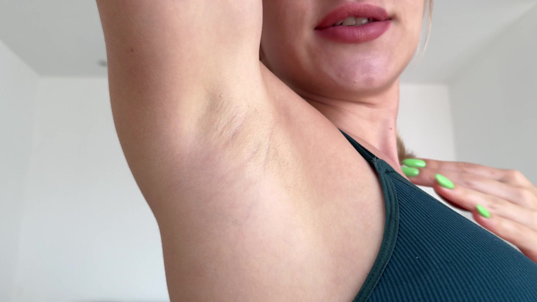 Mrs Peachesxx: Worship My Armpits Cum on Armpit Sniff Licking Them