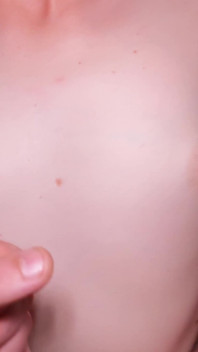 Unsere Nachtspiele endeten mit sperma auf titten!