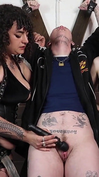Double Domme Full Bladder Overstim W P*** Reward