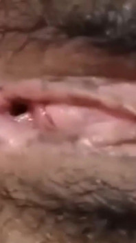 Asijská velká creampie kundička