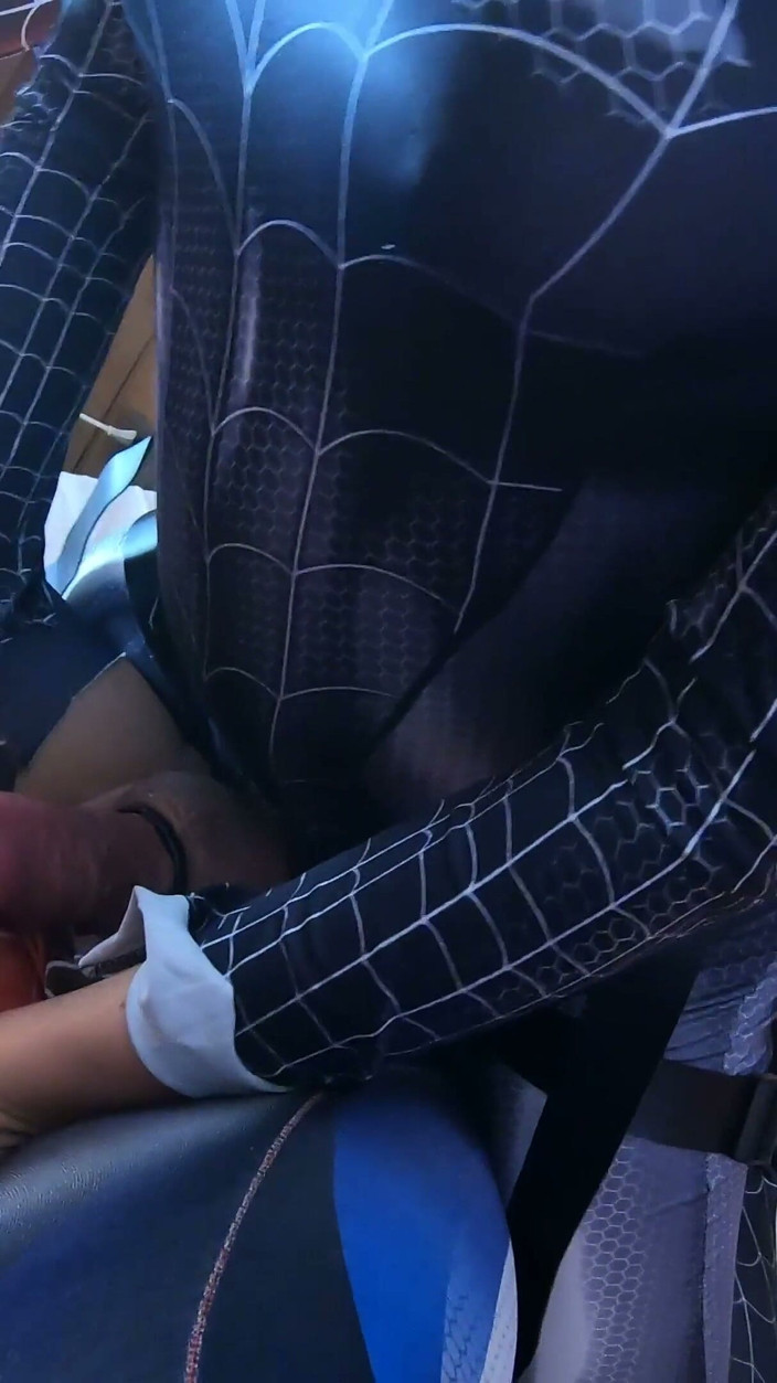 Hottest pleasure: Anal Creampie for Spider Girl - Anal Cleanup, Pegging, 3 Cumshot's and...