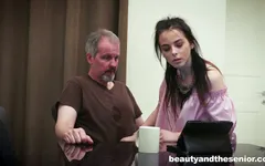 Vera is nasty and ready to get old cock of Steve Steel