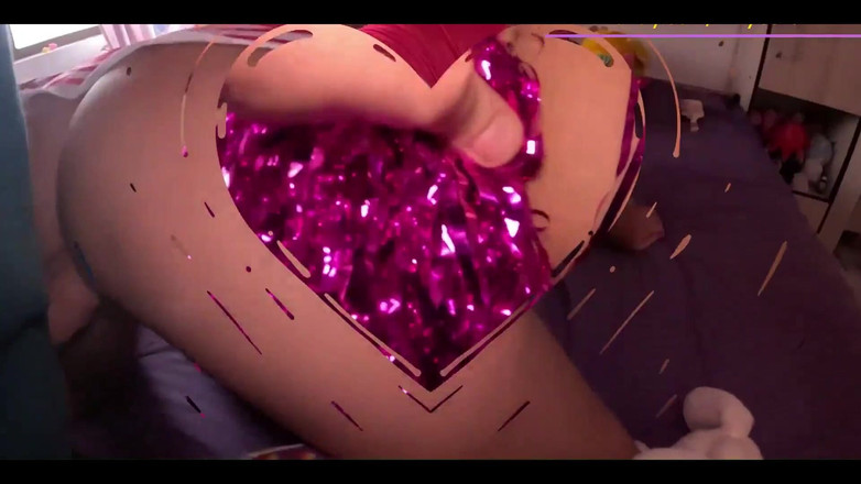 MilfyCalla: In My Pink Cheerleader Outfit, I Teased Myself on a...