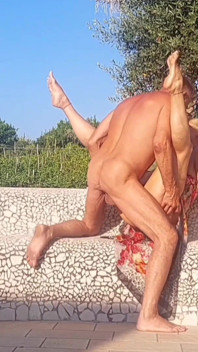 Selena's Outdoor Dancing Exercises and Sex