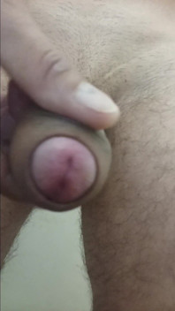 Solo Beautiful Big Dick Masturbation Close, Open Head Leaking!