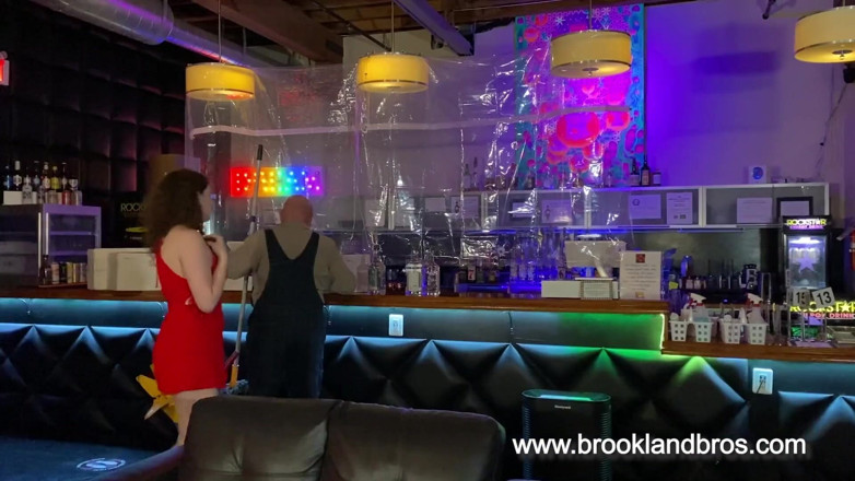 Brookland Brothers: Young hot slut sucks an old cock!