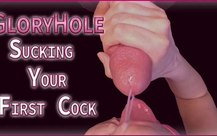 Aurora Luxe: Your First Gloryhole Cock - Bi Encouraged Suck and Swallow
