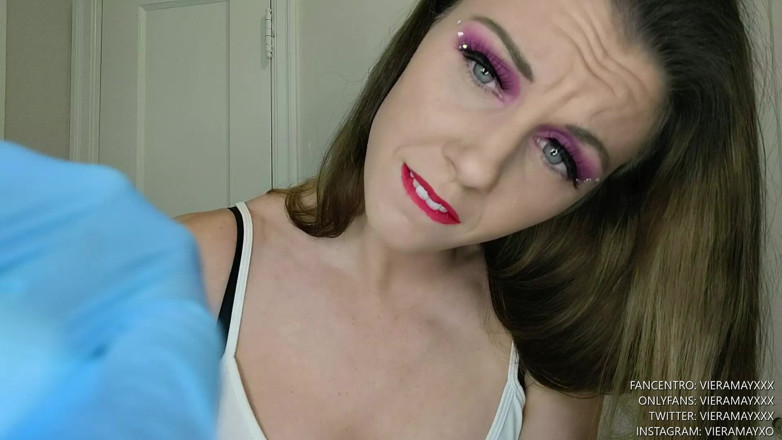 VieraMayXXX: Sexy zubař vám dá JOI- latexové rukavice