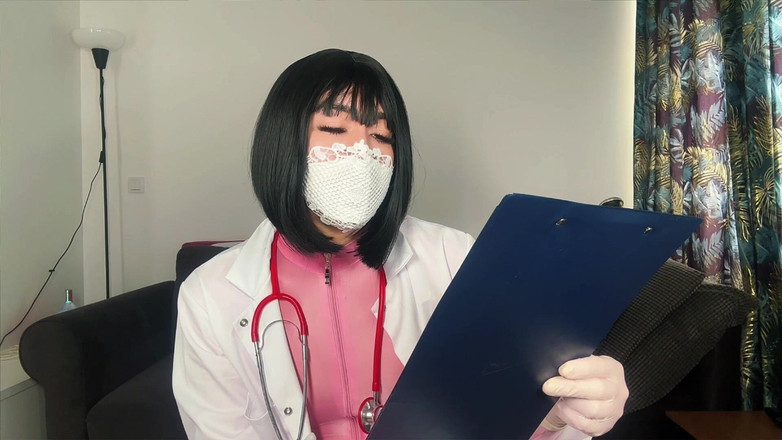 Viper Fierce: Medical Mayhem: Trans Doc dominuje pacientovi s obrovskou náloží spermatu...