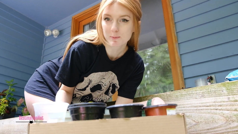 Destination Kat: Shaved Pussy Gardening