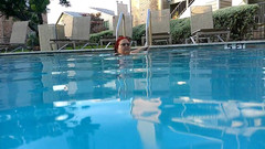 BBW nurse Vicki adventures with friends: İri Güzel Kadın Hemşire Vicki'nin Havuzda Sualtı Kamerasıyla Egzersiz Yaparken...