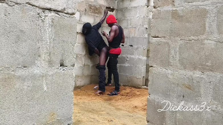 Dickass3x: Eo thon gỗ mun bị đập trên tường của một tòa...