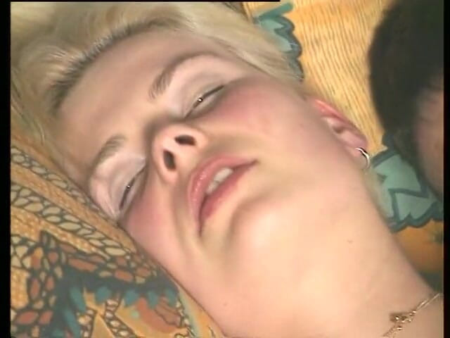 Crispy Teens: Sexy blonde teen sucks and rides her bf's hard wang