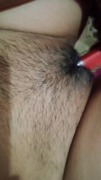 Lápiz labial dentro de mi coño | Show de coño de bruja escarlata