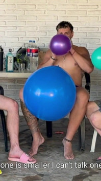 풍선으로 뜨겁게 놀기