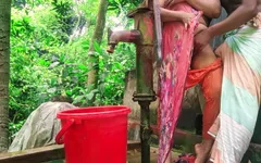 Indian Desi Aunty Shower Fucked.
