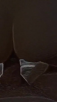 Teen magra con sperma sulla lingua.