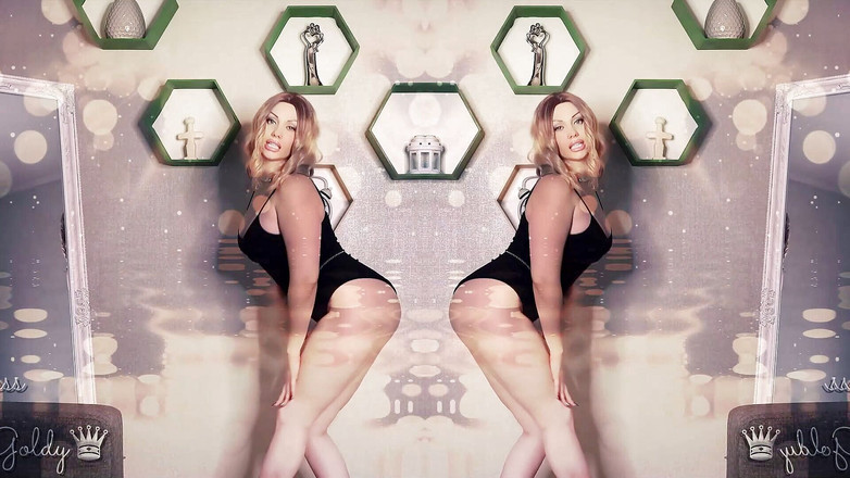 Goddess Misha Goldy: Betoverende SPH Joi! Ruk je fout van de natuur af!