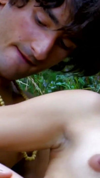 Jordanne Kal brunette with natural tits does hard fuck and blowjob to Bel Gris